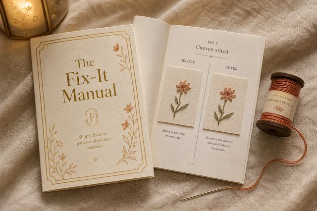 The Fix-It Manual booklet